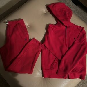Size 10/12 kids polo sweat suit